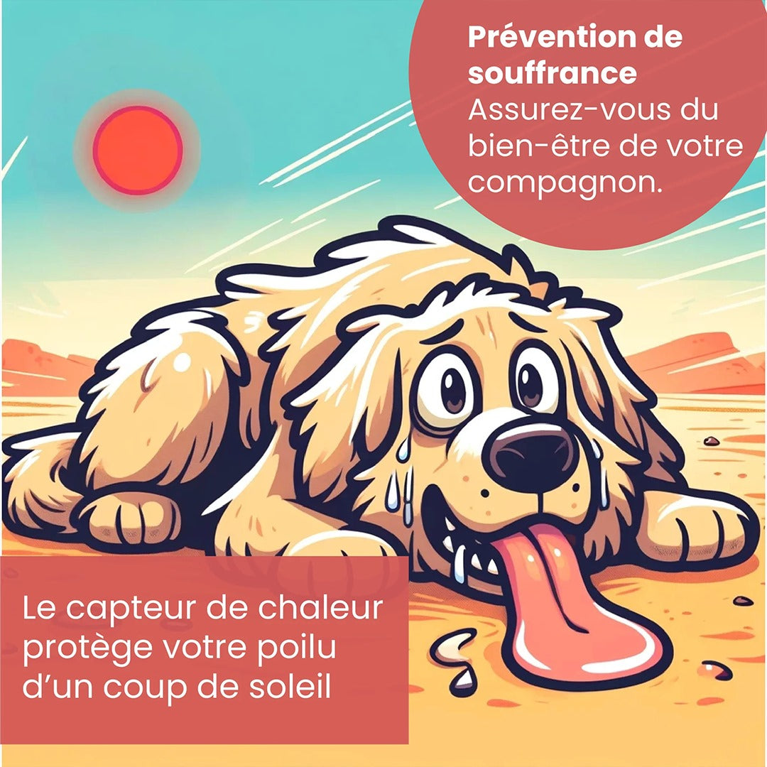 Laeka Perle - GPS 4G connecté pour chien & chat | Suivi & Sécurité  | Abonnement 4G inclus a vie